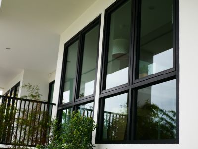 Elegant Window Frame Installation